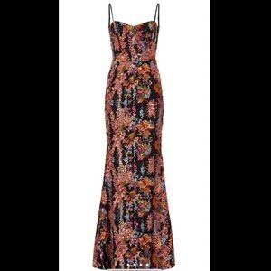 Dress the population evening gown